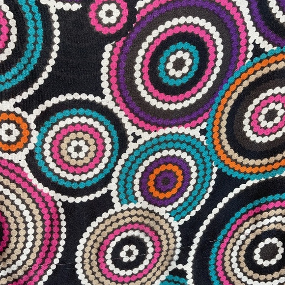 One Size fits Most Kimono/Ruana with Geometric Circles-NWT - Picture 7 of 8